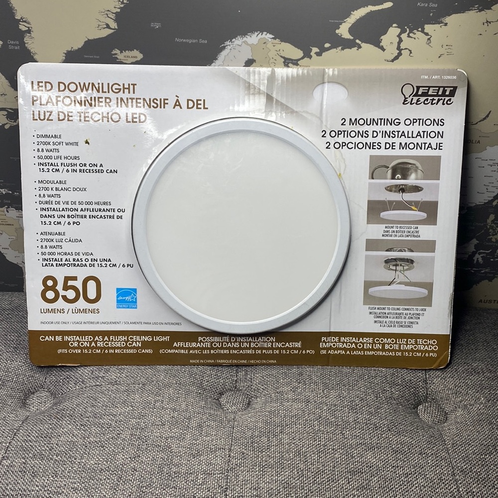 Feit Electric LED Downlight Flush Ceiling Light
